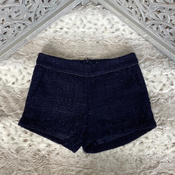 Monteau textured shorts small sparkly glam party beach euro summer vacation - Picture 1 of 10